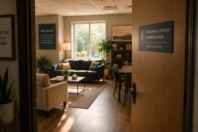 Treatment center common room